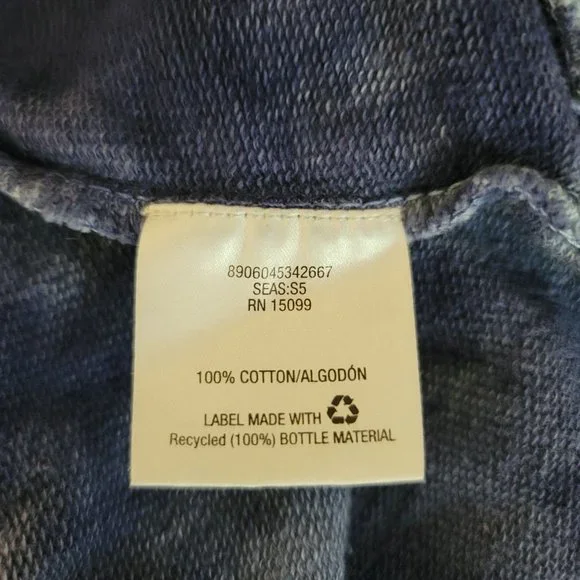 Canyon River Blues Womens Sz L Long Sleeve Tie Dye Terry Sweatshirt Hippie Top - Picture 10 of 11